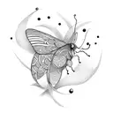 mariposa tattoo design idea