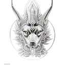 Anubis tattoo design idea