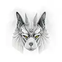 Anubis tattoo design idea