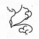 letting go and starting a new path tattoo design idea