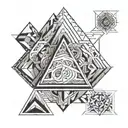 avatar 4 elements tattoo design idea