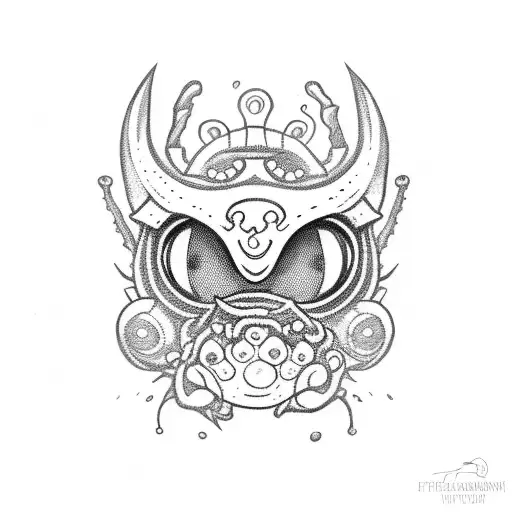 hollow knight tattoo design idea