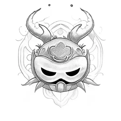 hollow knight tattoo design idea