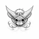 hollow knight tattoo design idea