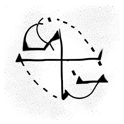 Entropy formula with the words "order" pointing to "disorder" tattoo design idea