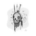 kebab tattoo design idea