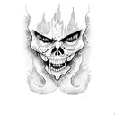 ash evil dead tattoo design idea
