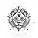 a lion, representing Leo, sagittarius n arrow or a bow, which can be integrated into the lion’s mane tattoo design idea