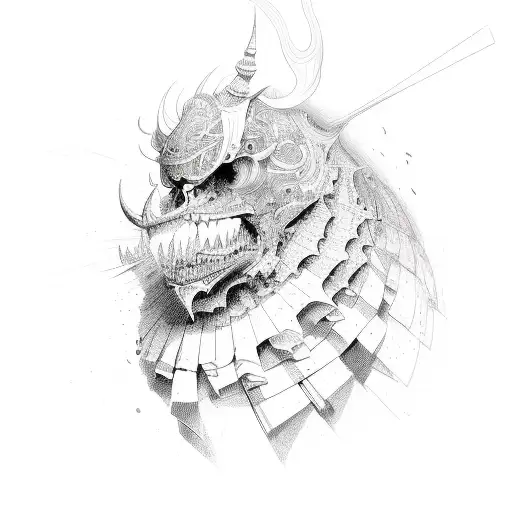 line going from wide to narrow  tattoo design idea