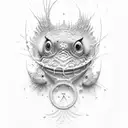 fish tattoo design idea