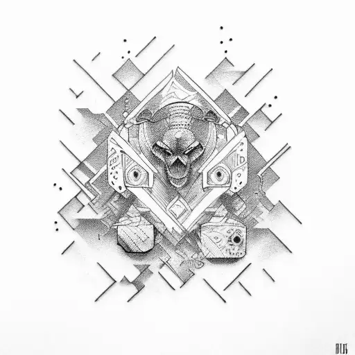 hip hop  tattoo design idea