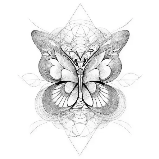 butterfly effect tattoo design idea