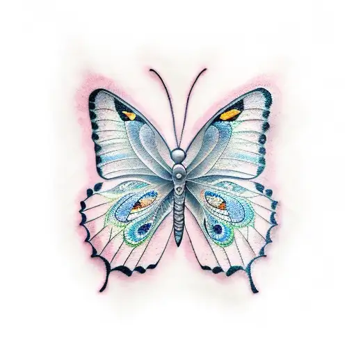 butterfly effect tattoo design idea