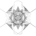 ripple effect tattoo design idea