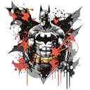 Batman tattoo design idea