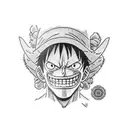 luffy tattoo design idea