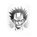 luffy tattoo design idea