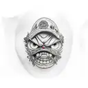 luffy tattoo design idea