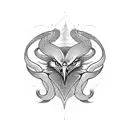 eagle and snake tattoo design idea