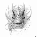 dinos et damso  tattoo design idea