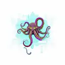 evolution theme sleeve microbes octopus monkey  tattoo design idea