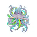 evolution theme sleeve microbes octopus monkey  tattoo design idea