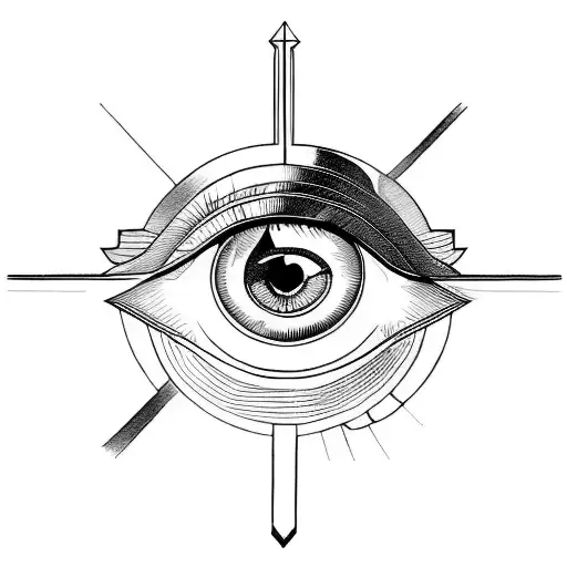 Eye of Horus tattoo design idea