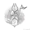 tarot the fool tattoo design idea