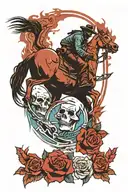 red dead redemption 2   tattoo design idea