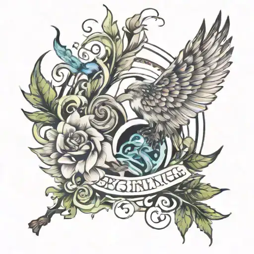 new beginning comes from som other tattoo design idea