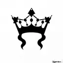 Queen's Crown tattoo design idea