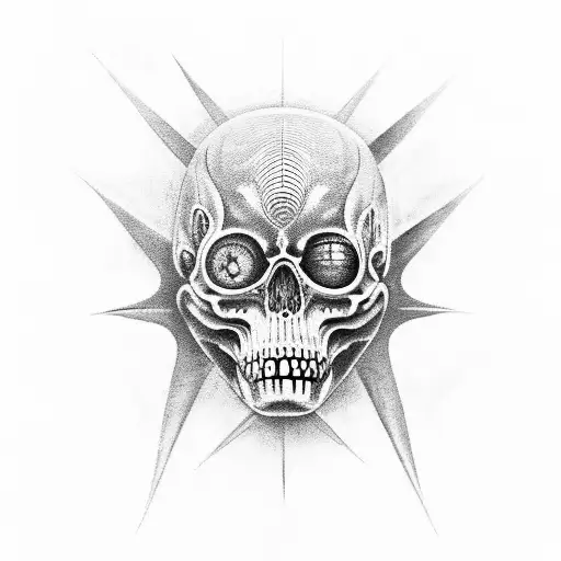 H.R Giger tattoo design idea