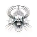 H.R Giger tattoo design idea