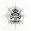 H.R Giger tattoo design idea