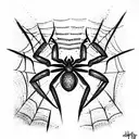 spider man tattoo design idea