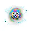 cockapoo tattoo design idea