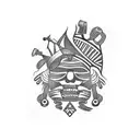 Colombia  tattoo design idea