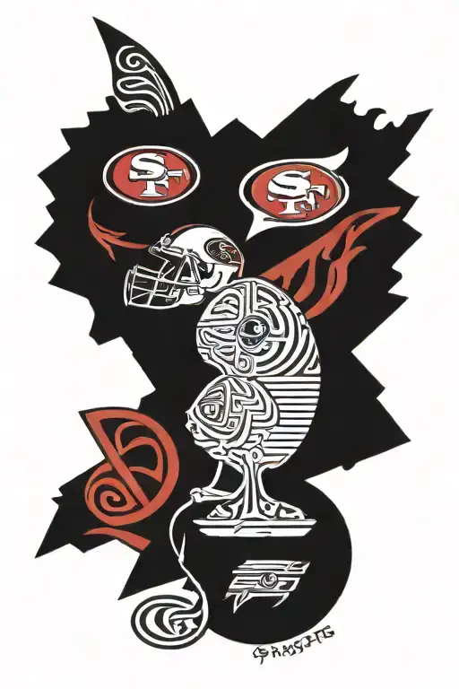 49ers Super Bowl tattoo design idea