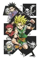 anime hunter x hunter tattoo design idea