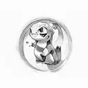 charmander  tattoo design idea