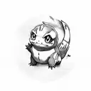 charmander  tattoo design idea