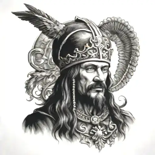 Romania, Vlad Tepes tattoo design idea