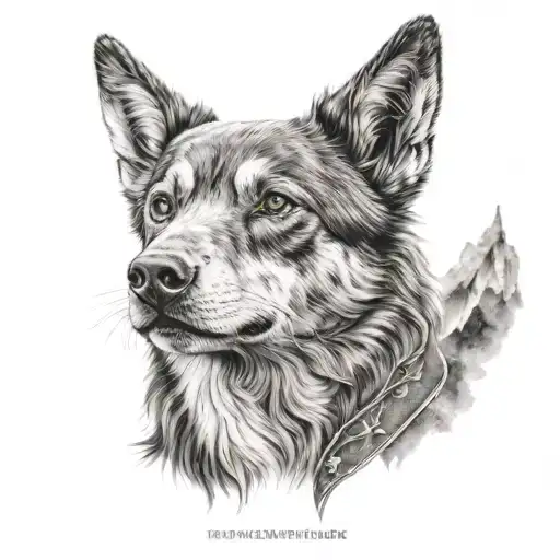 Romania, Decebal, Mountain Patriot tattoo design idea