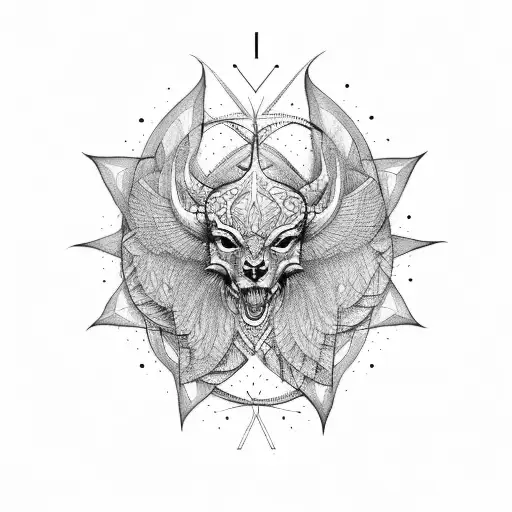 Metatron tattoo design idea