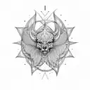 Metatron tattoo design idea