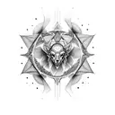 Metatron tattoo design idea
