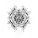 Metatron tattoo design idea