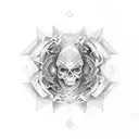 Metatron tattoo design idea