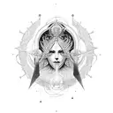 Metatron tattoo design idea