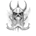 bloodborne hunter  tattoo design idea